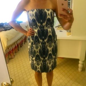 Jcrew collection strapless dress
